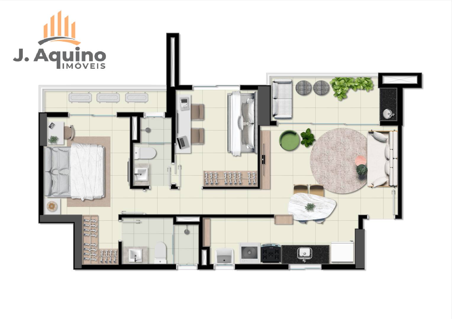 Apartamento à venda com 3 quartos, 6297m² - Foto 15