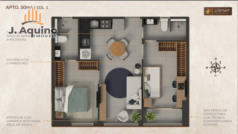 Apartamento à venda com 1 quarto, 375058m² - Foto 27