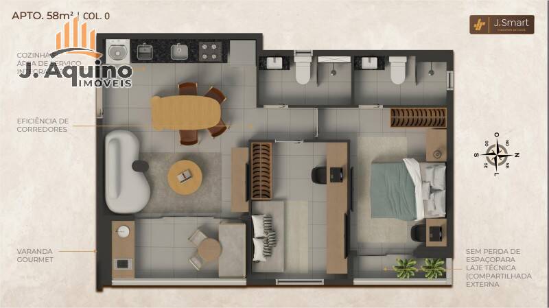 Apartamento à venda com 1 quarto, 375058m² - Foto 35