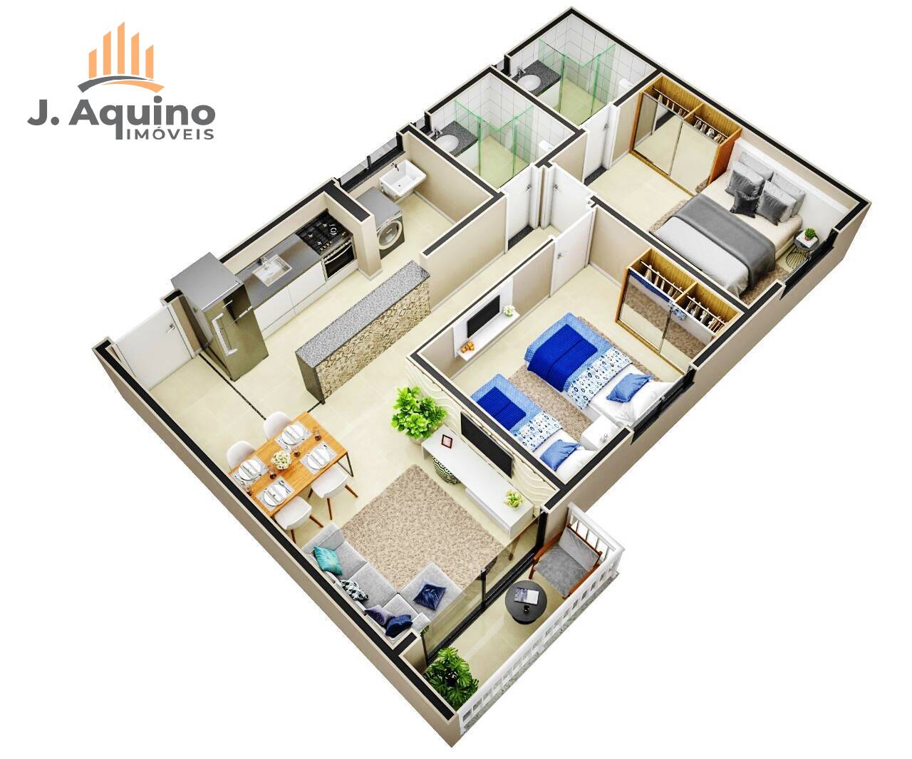 Apartamento à venda com 2 quartos, 515361m² - Foto 26