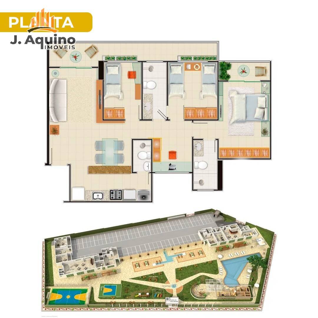 Apartamento à venda com 3 quartos, 84m² - Foto 8